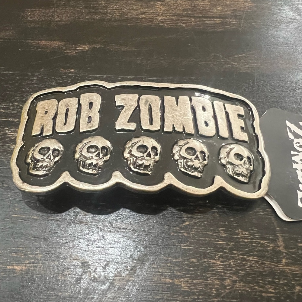 ROB ZOMBIE Music Band Belt Buckle - Officially Licensed - Brand New